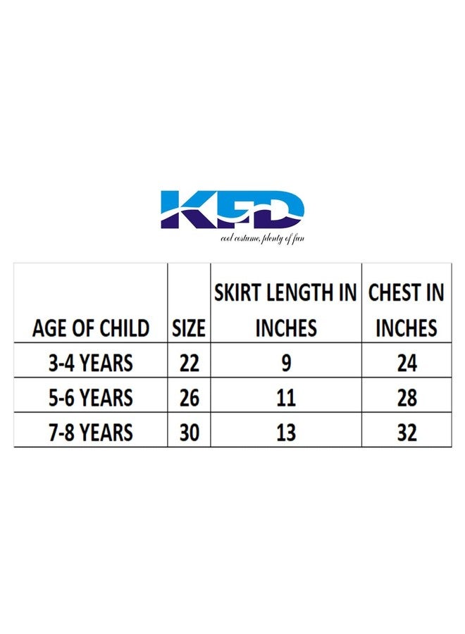 كاكو فانسي دريسيس زي تنكري من كاكو، تنورة توتو، زي رقص غربي - أسود، مقاس 3-4 سنوات، للبنات - Image 5